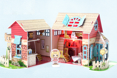 3d立体拼图DIY