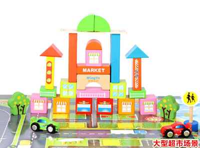 铭塔 赛车场积木 MTW-018